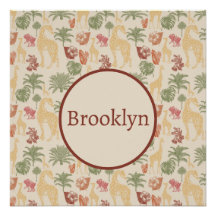 Safari Giraffe & Palm Deixa O Enfermeiro