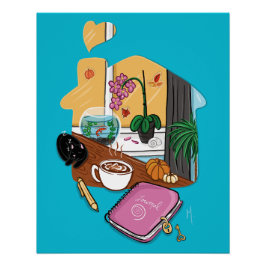 Póster Safe place poster