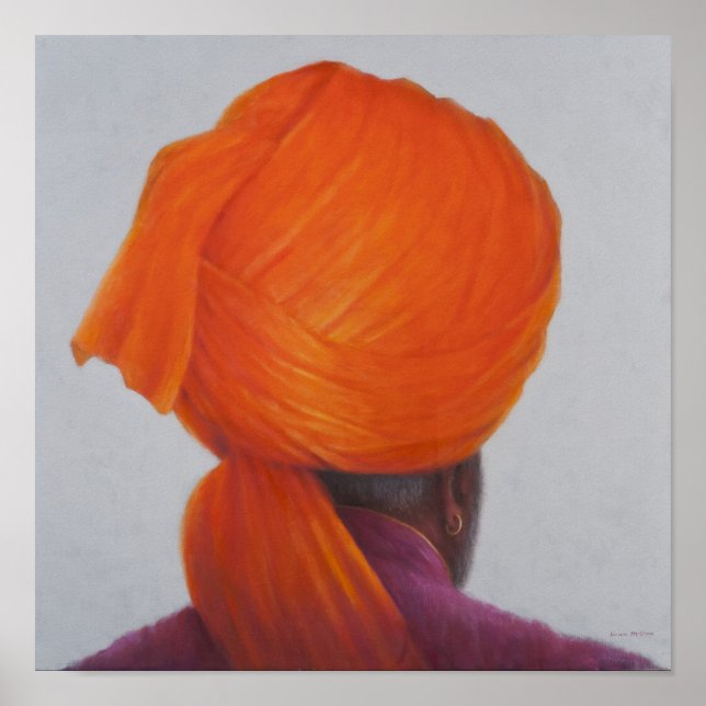 Póster Saffron Turban 2014 (Frente)