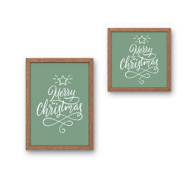 Poster Saga Green Felry Christmas