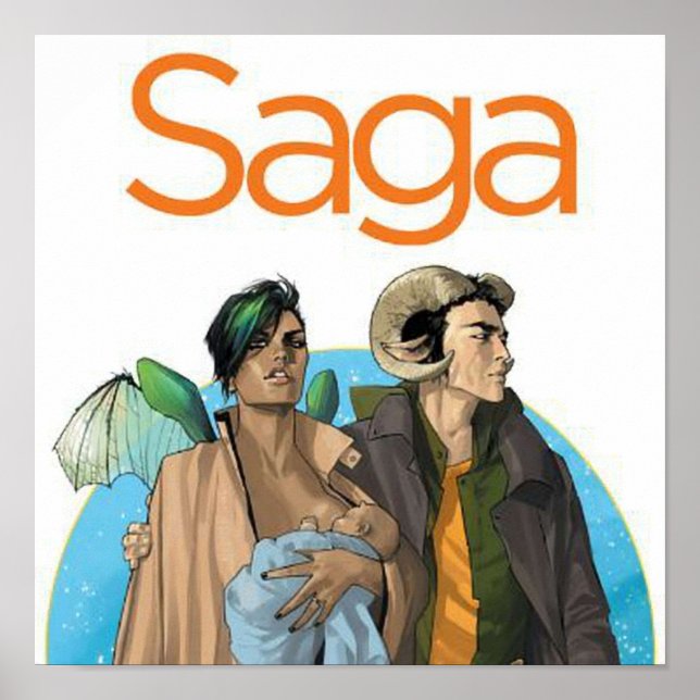 Poster Saga Quadrinho (Frente)