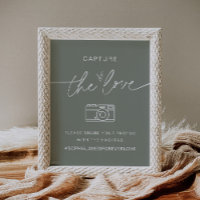 SAGE Capture o Sinal de Hashtag de Casamento de Am