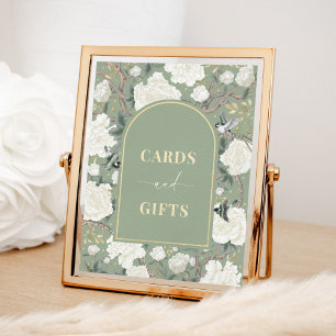 Poster Sage Green Cards & Gifts Elegante Sinal de Chinois