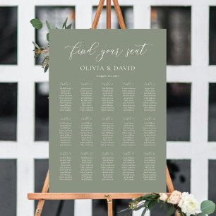 Poster Sage Green Elegant 15 mesa