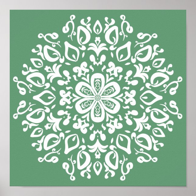 Poster Sage Mandala (Frente)