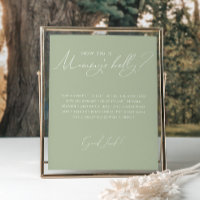 Sage Whimsical Green Quão Grande É A Bela Mamãe