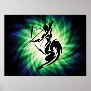 Poster Sagitário; Archer