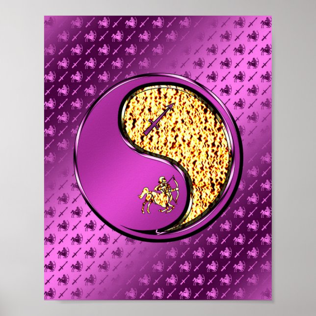 Poster Sagitário do Arqueiro (Frente)