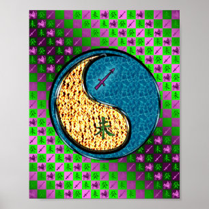 Poster Sagitário e Caprino de Água