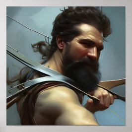 Poster Sagittarius Man