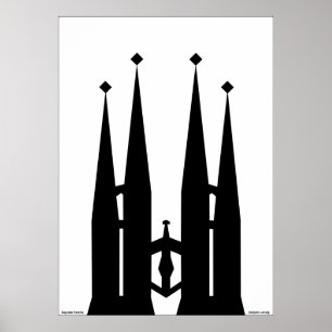 Póster Sagrada Familia