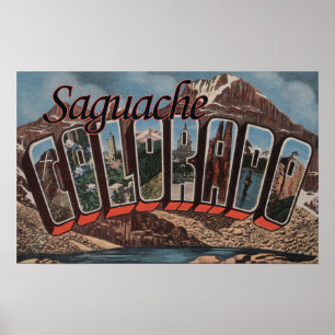 Poster Saguache, Colorado - grandes cenas da letra