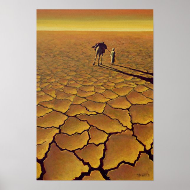 Póster Saharan Journey 1995 (Frente)