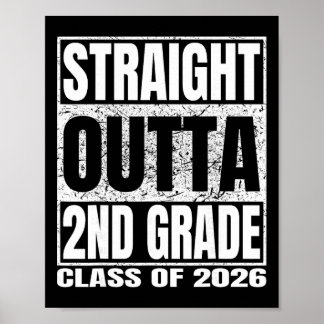 Poster Sai direto da 2ª série Formatura engraçada 2026 Se