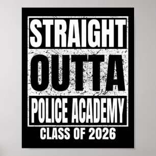 Poster Sai Direto Da Academia De Polícia Cl De 2026 Gradu