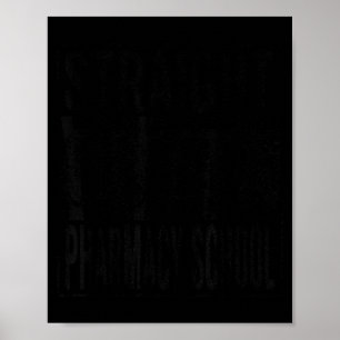 Poster Sai direto da escola de farmácia turma de 2026