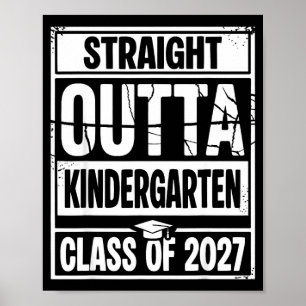 Poster Sai direto da turma de formatura do jardim de infâ
