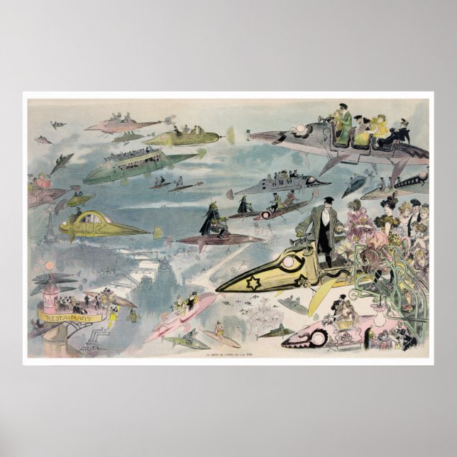 Póster Saída da Ópera em 2000 (Frente)