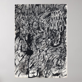 Poster Saída de Felicity, desenho de tinta