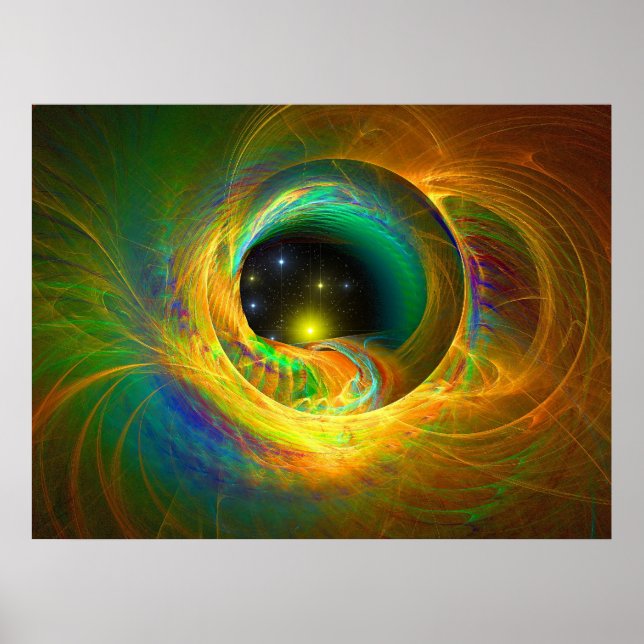 Poster Saída de Wormhole - Setor Mulkram - 2009 (Frente)