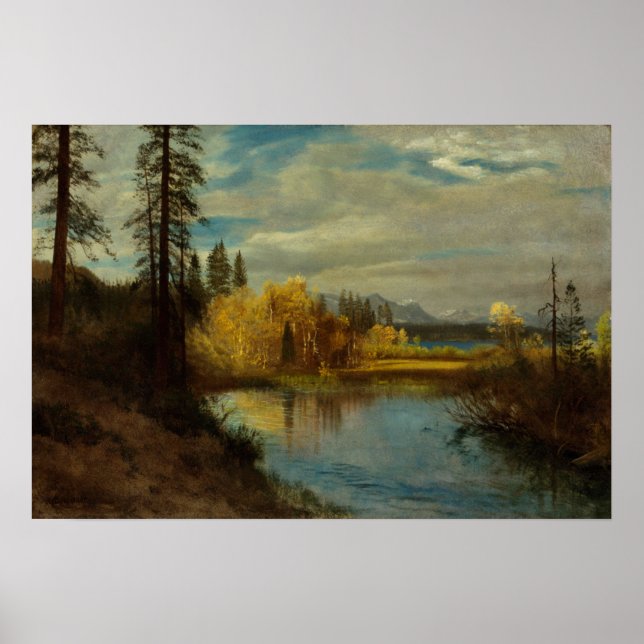 Póster Saída no lago Tahoe (Frente)