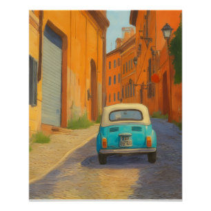 Póster Saída rápida - Memória original do Viagem de Roma