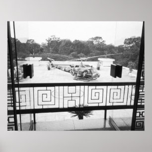 Poster Saigon HCMC Vietnam, Huey Helicopter