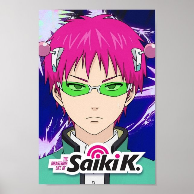 POSTER SAIKI K ANIME (Frente)