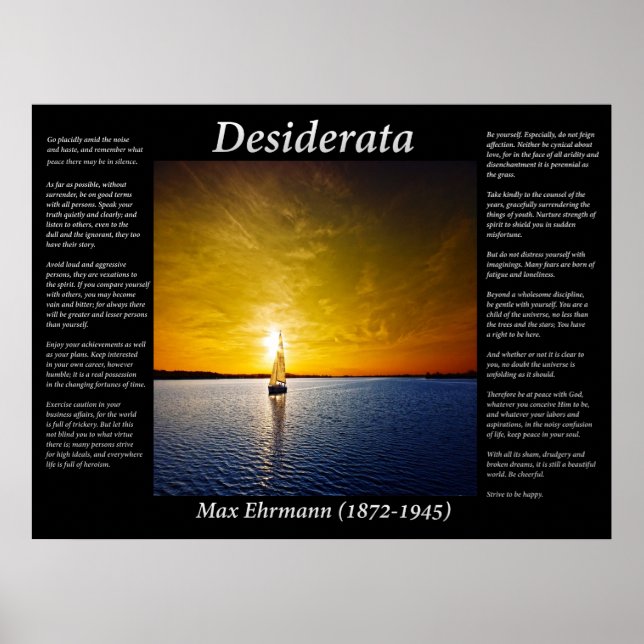 Póster Sail Away (Frente)