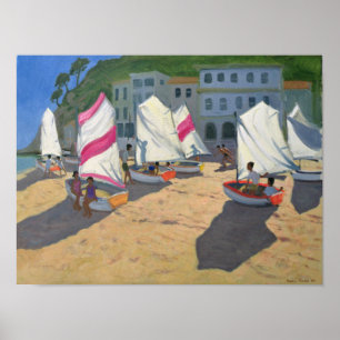 Póster Sailboats Costa Brava 1999