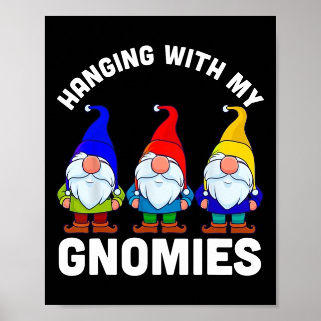 Poster Saindo Com Meus Gnomos (Frente)