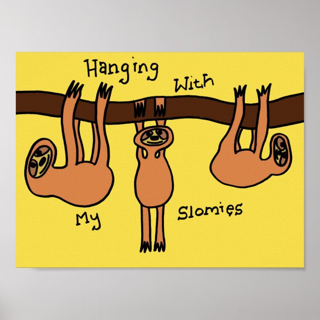 Poster Saindo com meus Slomies (Frente)