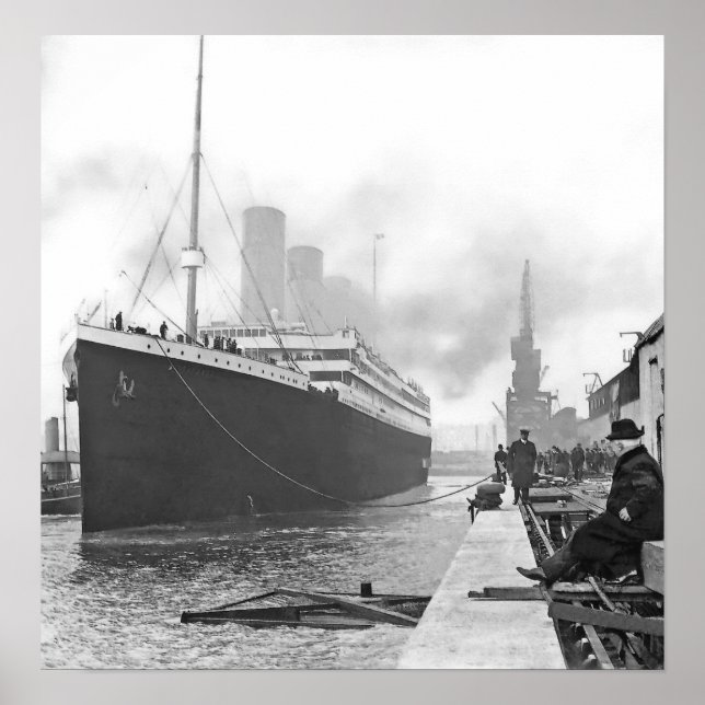 Póster Saindo de Southampton (Frente)