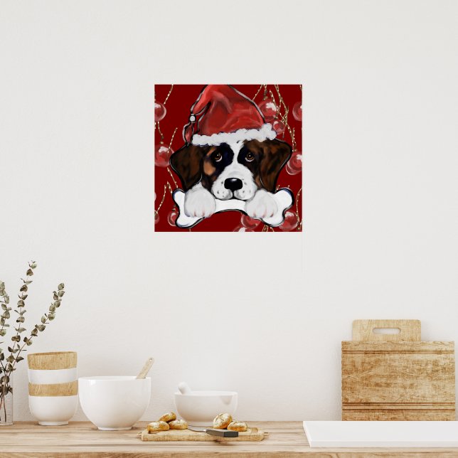 Poster Saint Bernard  (Cozinha)