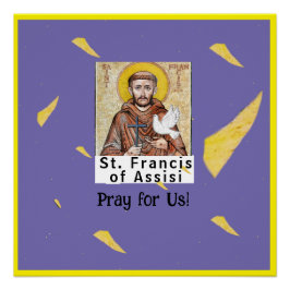 Póster Saint Francis of Assisi