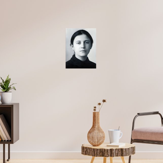 Poster Saint Gemma Galgani (Sala de Estar 3)