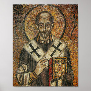 Poster Saint John Chrysostom archbishop of Constantinople