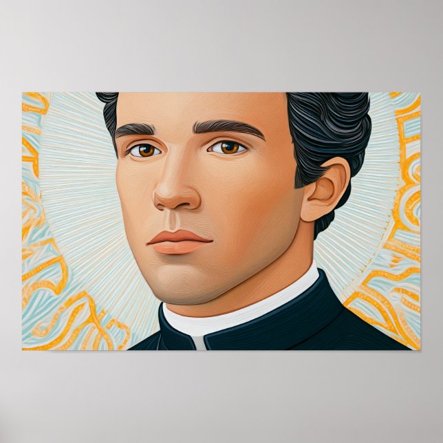 Poster Saint John Neumann: Shepherd of Faith and Service (Frente)