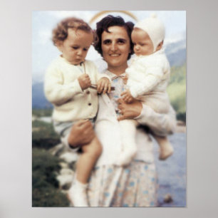 POSTER SAINT MODERNO DO DIA DE GIANNA MOLLA DA RUA
