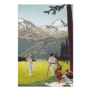 Póster Saint Moritz por Emil Cardinaux