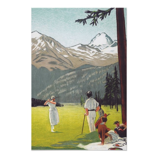 Póster Saint Moritz por Emil Cardinaux (Frente)