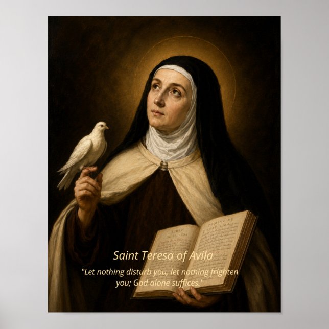 Poster Saint Teresa of Avila Art Print (Frente)