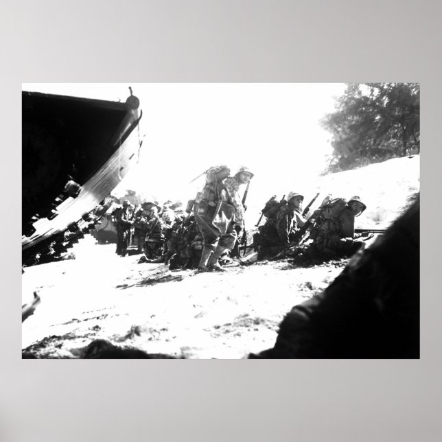 Póster Saipan Assault (Frente)