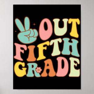 Poster Sair do 5º ano do Groovy no 1º dia do 5 escolar no