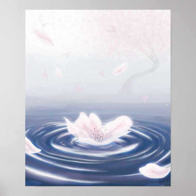 Póster Sakura (Frente)