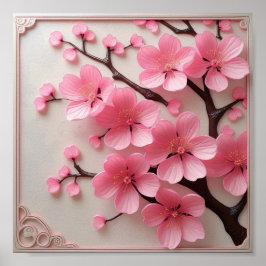 Poster Sakura Blossom Art