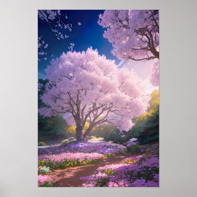 Poster Sakura Radiance (Frente)