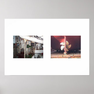 Póster Sala 2 Do Motor E Tamanho 22 Por 15