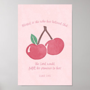Poster Sala de Arte Cristã Decor Pink