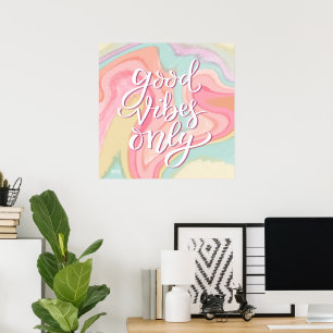 Poster Sala de aula Boas Víblias Apenas Pastel Inspirivit